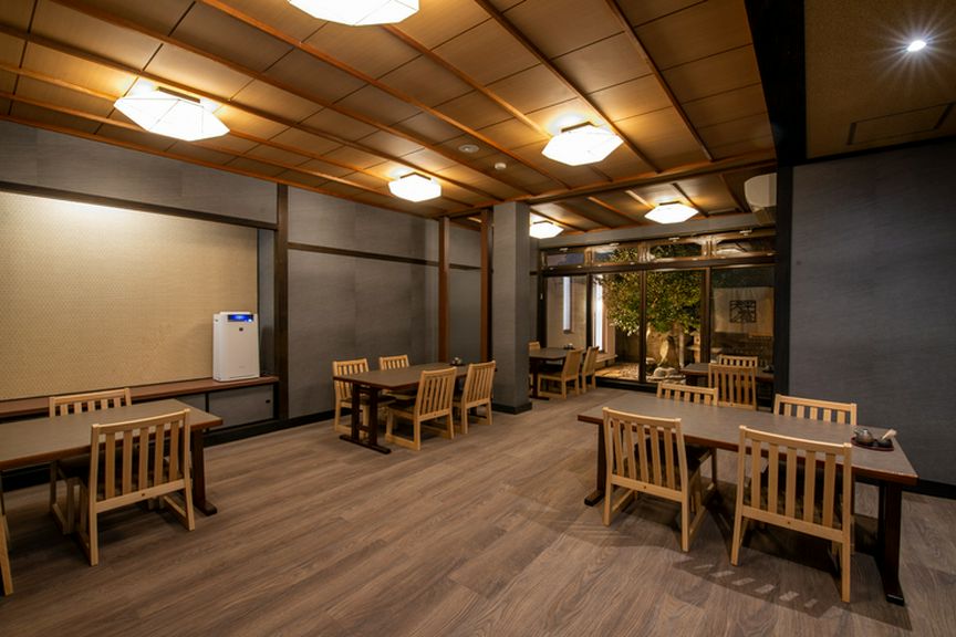 和の趣の寛ぎ空間で、ゆったりとしたひと時を