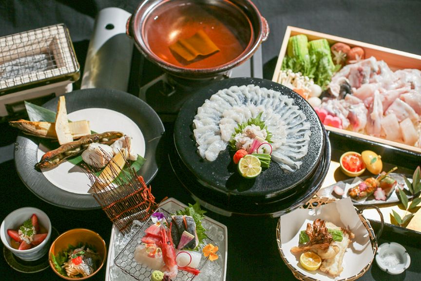 ぷりぷり『若狭フグ』フルコース