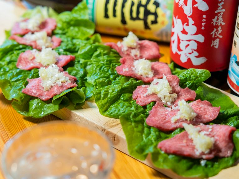 あっさりとしていて、ペロリと食せる『ねぎ塩タン』