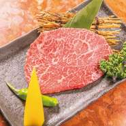 肉ももよりさらに内側にある柔らかい部分の中央付近の芯の部分です。