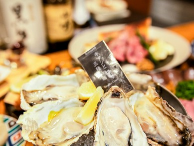 【四葉-Yotsuba-プラン】三陸牡蠣×牛タン逸品×味噌ひつまぶし【4500円】3時間飲み放題付き