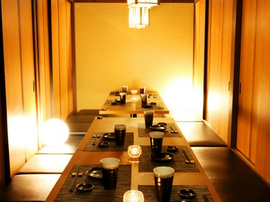 ＜全席個室の和モダン個室ダイニング＞