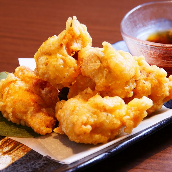 当店名物！！地鶏の唐揚げ／とり天