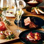ご予算、シーンやご要望に応じて最適なスタイルをご提案。
ランチタイムからご予約可能です。
※写真はイメージです

■予約締切:当日15時
■2名様から承ります
■90分飲み放題付き