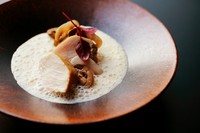 北海道産仔牛肉のブランケット（軽いクリーム煮込み）