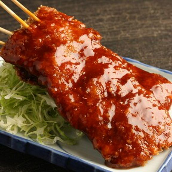 もつ福の名物「ればかつ」