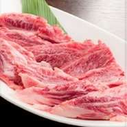あばら骨の間のお肉。旨みがぎっしりジューシー!