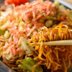 経験豊富な料理人による『なつかし屋台の焼きそば』