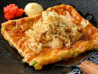 意外性も楽しい『山芋入り　丸くないたこ焼き』