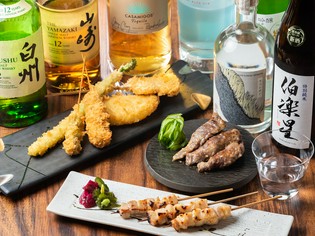 厳選した旬の食材を仕入れ。四季折々の移り変わりを料理で体感