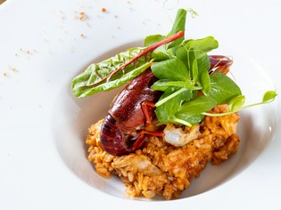 魚介の旨みたっぷり『Seafood Jambalaya in Dashi Broth』