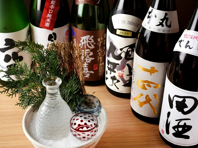 日本酒にこだわっている