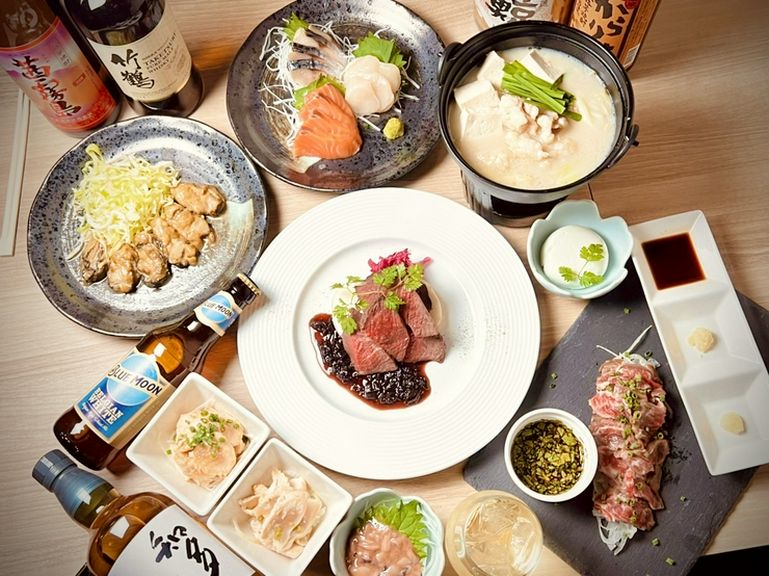 自慢の料理とお酒を心ゆくまでお楽しみ下さい