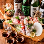 本日のお造り5種盛り合わせ