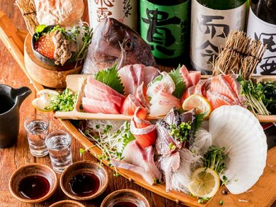 本日のお造り5種盛り合わせ