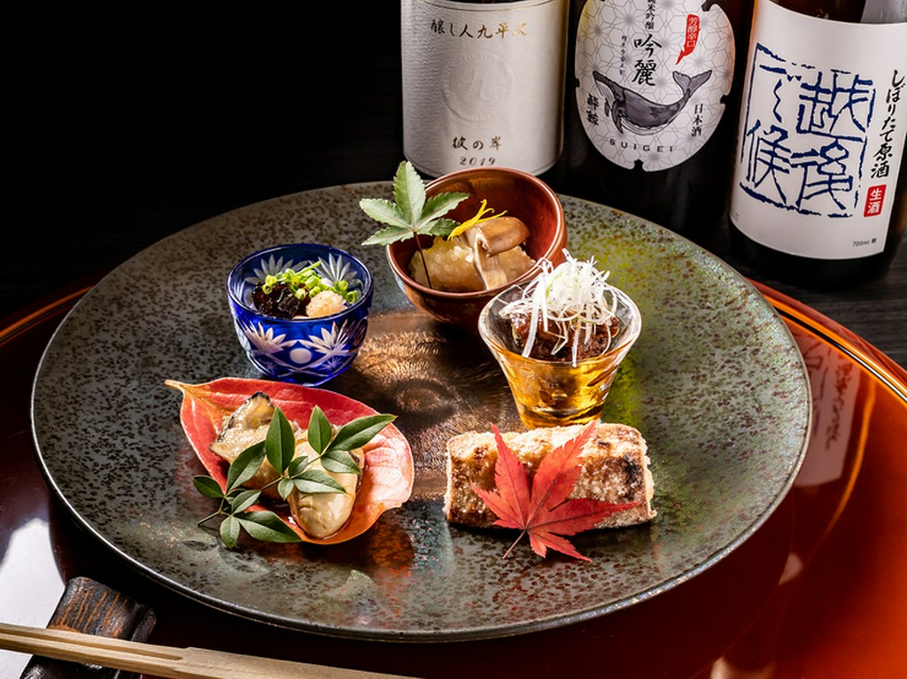 小さな旬を少しずつ『前菜の盛り合わせ』