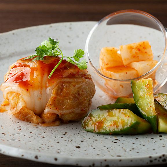 キムチ盛り合わせ