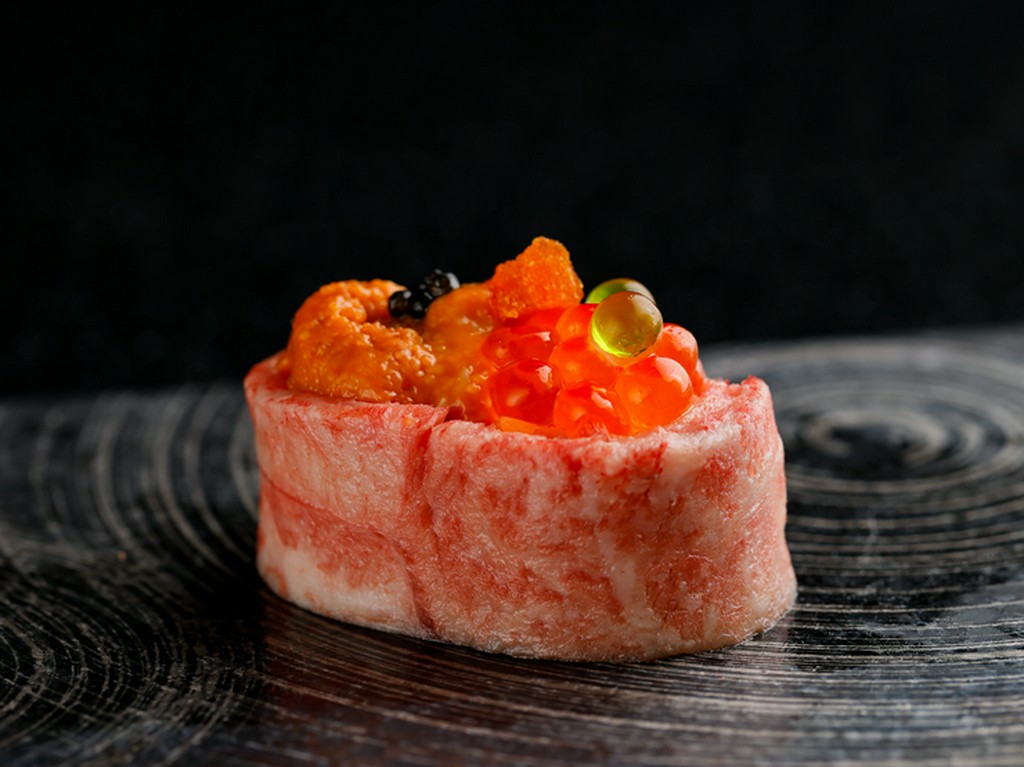 黒毛和牛を中心に、日本全国から届く国産食材にこだわりあり