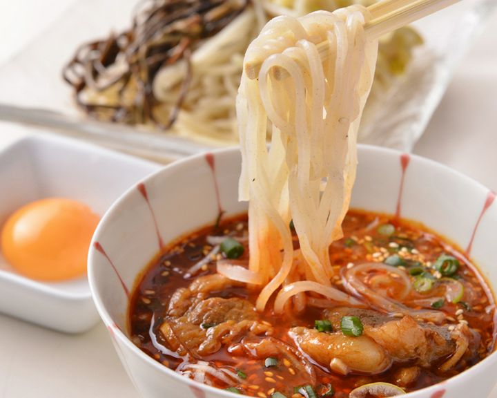 〆の一品に!『上原つけ冷麺』