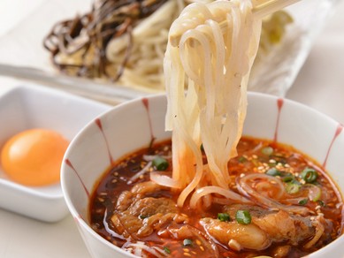 〆の一品に！『上原つけ冷麺』