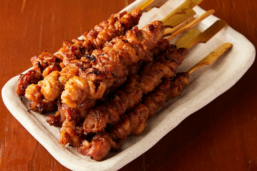 博多とり皮串