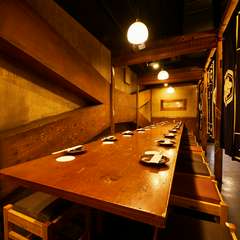 団体様歓迎！最大30名様用完全個室掘り炬燵席！！