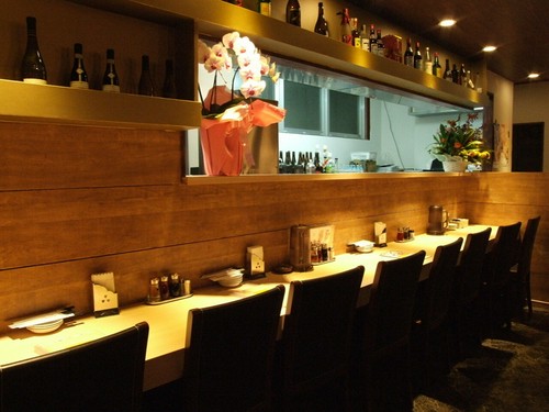 カウンター席