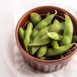 定番メニューの枝豆！お酒とのお供には最高です！