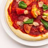 ピッツァの原点マリナーラ！トマトとニンニクが食欲をそそります！