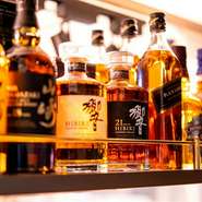 現在は貴重になったウイスキーの数々を特別にご用意させていただきました！ぜひこの機会にお試しください！

