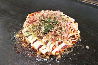 米粉のお好み焼き