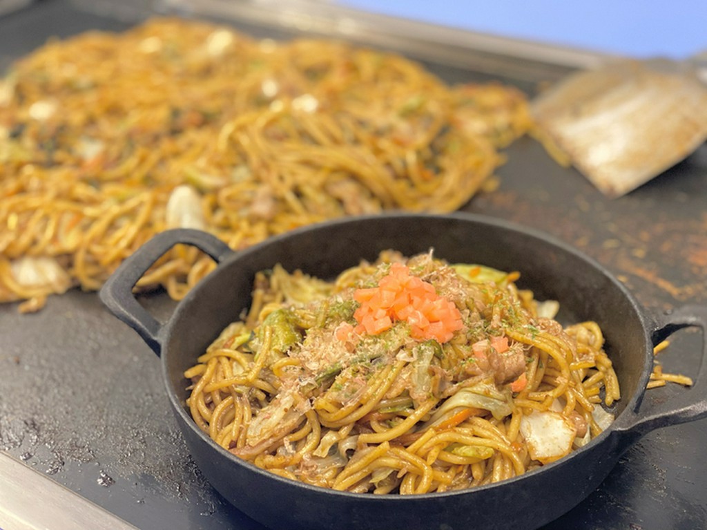 米粉麺の焼きそば