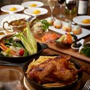 パーティープランを豊富にご用意。どんなシーンにも対応します。