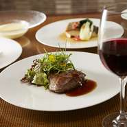 シェフのおすすめコース　