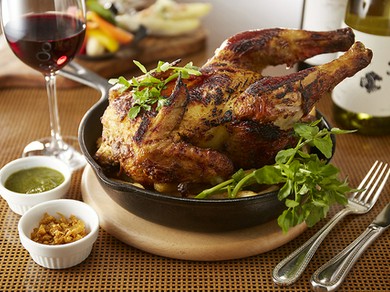 ディナータイムの新名物『極旨』ローストチキン