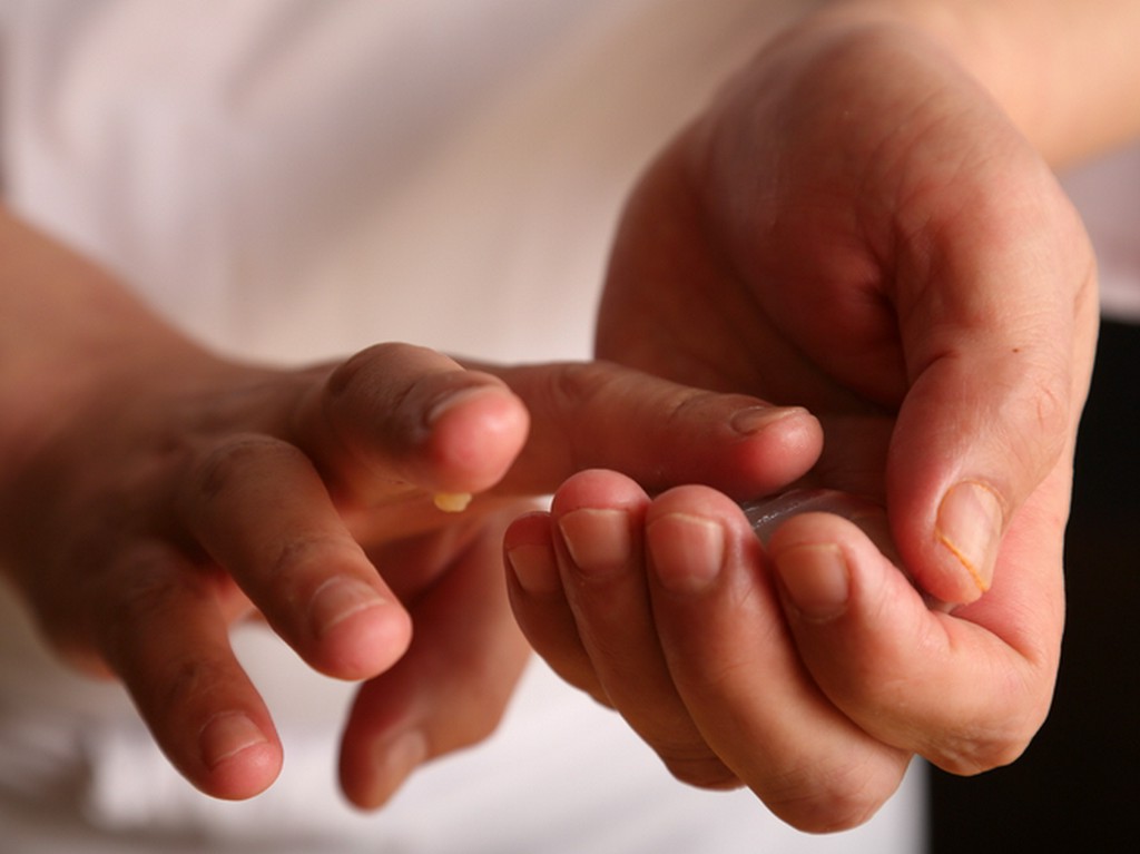 食材への愛情と、来店者への感謝の気持ちが込められた握り一貫