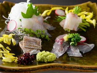 新鮮で濃厚な旨み。自身の目で厳選した、国産の上質な食材