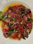 あか牛のカルパッチョ
