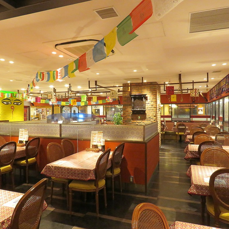 開放感のある店内