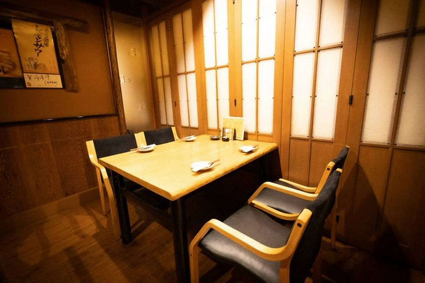 全席完全個室あり！カジュアルな接待に最適