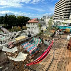 屋上BBQスペース