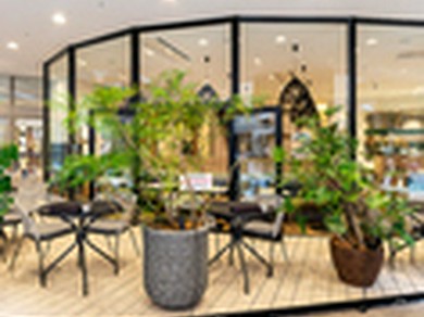 テラス席がある