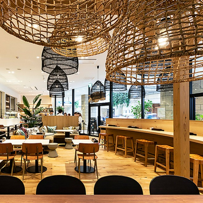 カウンター席がある