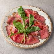 牛サーロインのローストビーフ