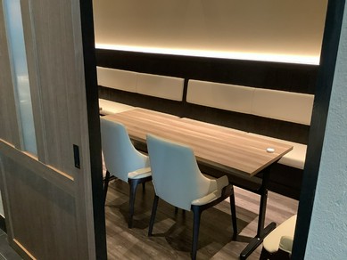 引き戸の個室が3室