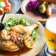 ※ドリンクL.O.90分、お席2時間制
こちらのコースは3名様からの受付となります。
※コースのスタートはご予約時間通りお願い致します。予約時間より15分経った時点でお揃いでなくてもスタート扱いとさせて頂きます。
※当日に人数が減ってしまった場合、ドリンクのみキャンセルさせていただき、お食事代は頂戴します。
※食材・ドリンクの入荷状況により内容が変更になることがございます。