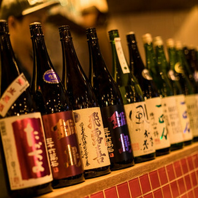 日本酒にこだわっている