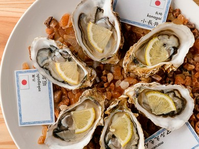 厳選生牡蠣6P盛り