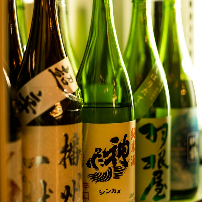 日本酒にこだわっている