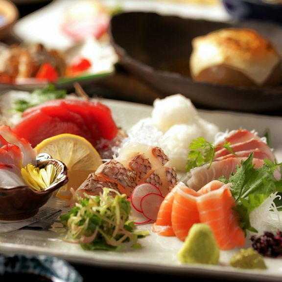 刺し3点盛り＋牛すき全4品＋食べ放題26品■全料理30品4480円